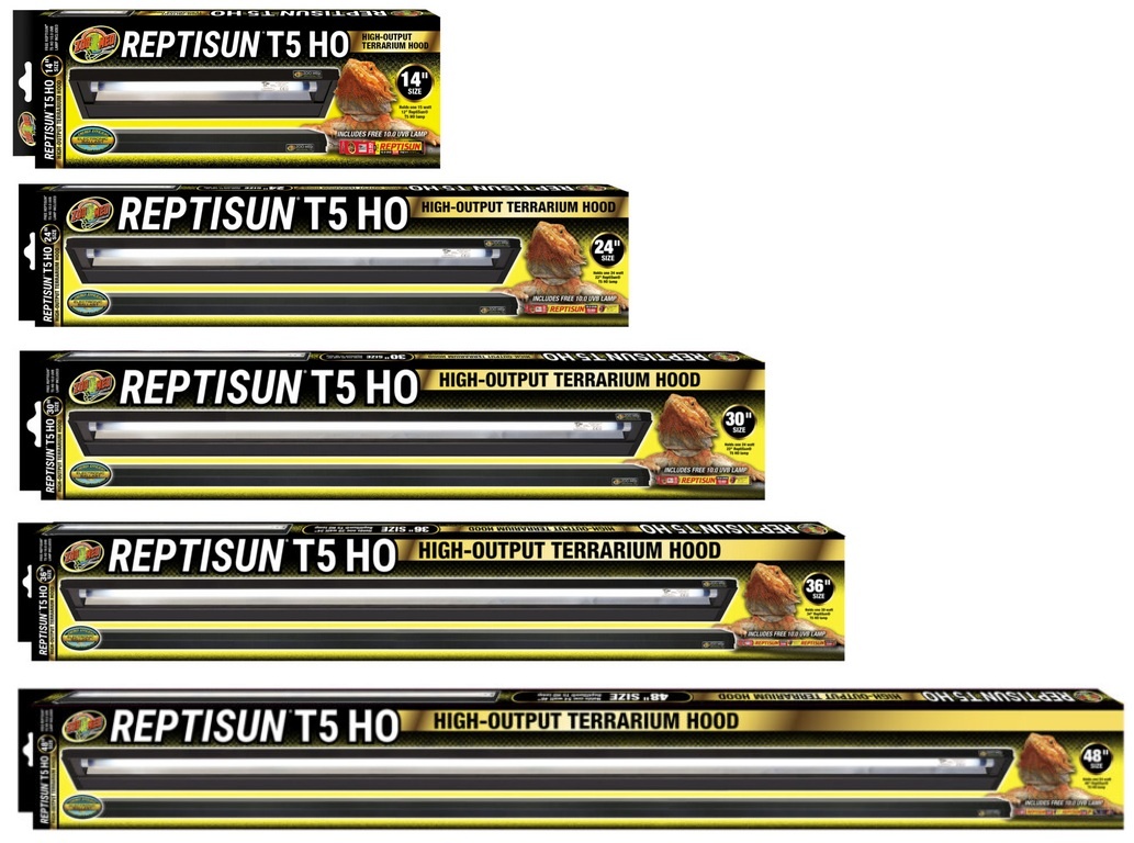 Zoomed ZOO MED Rampe d'éclairage 10.0 T5 HO Reptisun