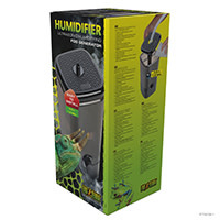 Exoterra EXO TERRA PT2081 Humidificateur générateur de brouillard ultrasonore, l. 17 x P. 17 x H. 37 cm (7 x 7 x 14,5 po), 300 ml