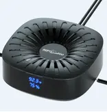 ReptiZoo Air Cool Fan Dehumidifier with Thermometer and Hygrometer