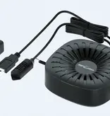 ReptiZoo Air Cool Fan Dehumidifier with Thermometer and Hygrometer