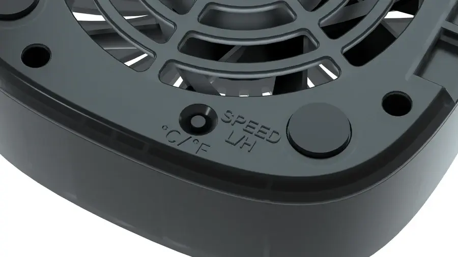 ReptiZoo REPTIZOO RZ-PFS02 Déshumidificateur à ventilateur Air Cool avec thermomètre et hygromètre