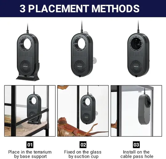 ReptiZoo Reptile Timing Air Purifier (4-Stage)