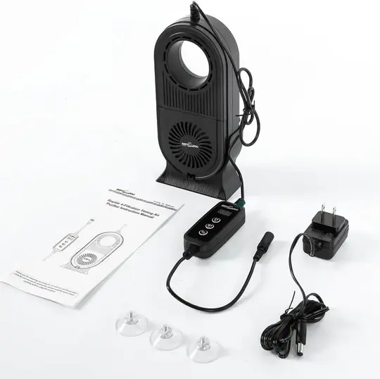 ReptiZoo REPTIZOO RZ-LE004 Purificateur d'air à minuterie pour reptiles (4 étapes)