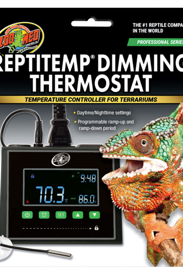 Zoomed ZOO MED RT-600P Thermostate Digital Avec Variateur 'Reptitemp'