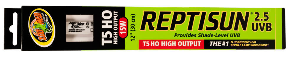 Zoomed Reptisun T-5 HO 12 in 2.5 UVB (15W)