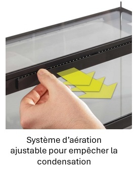 Exoterra EXO TERRA Paludarium professionnel, habitat avancé naturel,