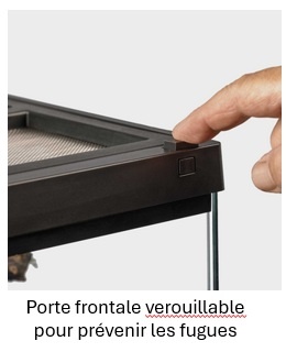 Exoterra EXO TERRA Paludarium professionnel, habitat avancé naturel,