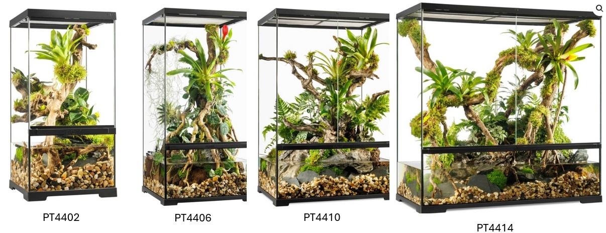 Exoterra EXO TERRA Paludarium professionnel, habitat avancé naturel,