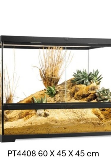 Exoterra EXO TERRA Terrarium professionnel, habitat avancé naturel 60 cm