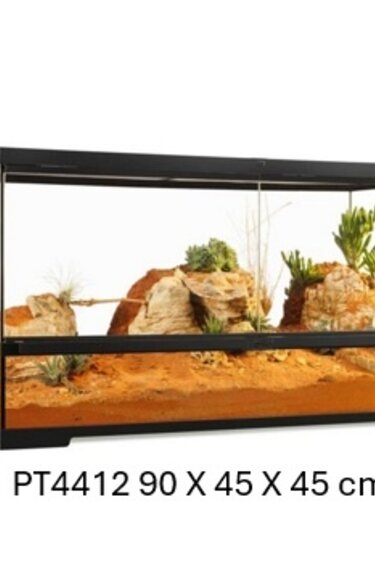 Exoterra EXO TERRA Terrarium professionnel, habitat avancé naturel 90 cm