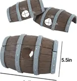 ReptiZoo REPTIZOO RZ-EHR33 Cachette magnétique connectable pour baril et tunnel (lot de 2)