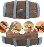 ReptiZoo ReptiZoo Magnetic Connectable Barrel Log & Tunnel Hide (2-Pack)