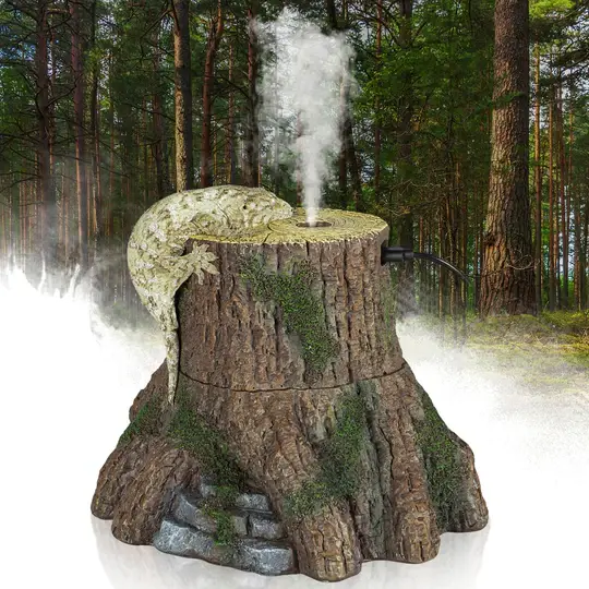 ReptiZoo REPTIZOO RZ-TF16 Humidificateur en tronc d'arbre pour reptiles 1 L