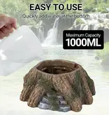 ReptiZoo REPTIZOO RZ-TF16 Humidificateur en tronc d'arbre pour reptiles 1 L