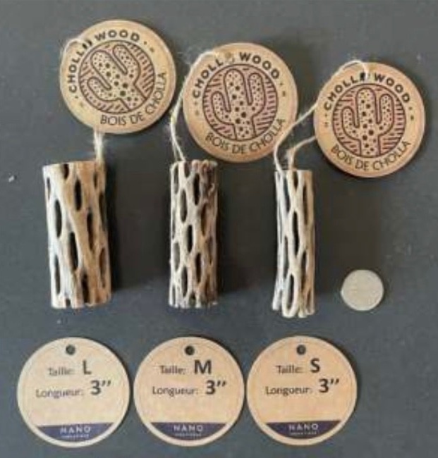 Nano Aquatique Cholla Wood 3"