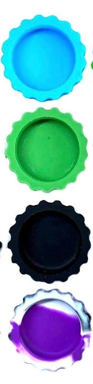 30 X 30 X 10 mm - Silicone feeding dishes