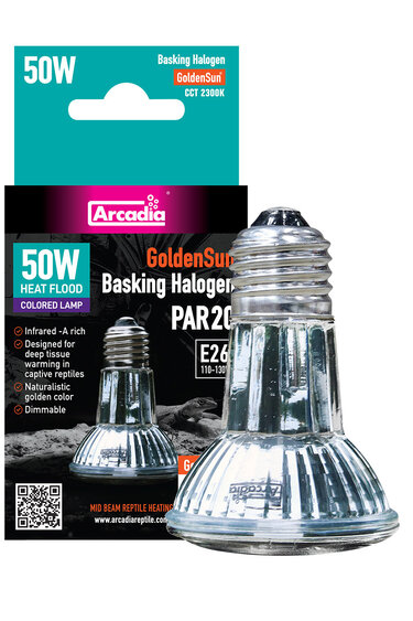 Arcadia ARCADIA  Golden Sun Baskng Halogen Lamp
