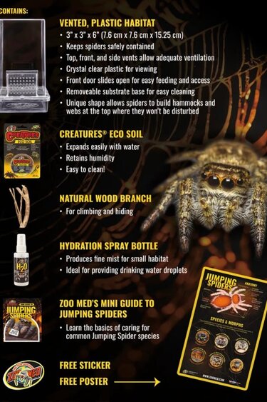 Zoomed Jumping Spider Kit