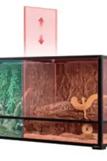 ReptiZoo ReptiZoo RZ-RK0227M Terrarium en verre trempé ultra-transparent ReptiZoo Knock-Down