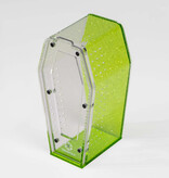 Tarantula Cribs Tarantula Cribs - Arboreal Medium Coffin 10 x 5 x 5 in Green Background