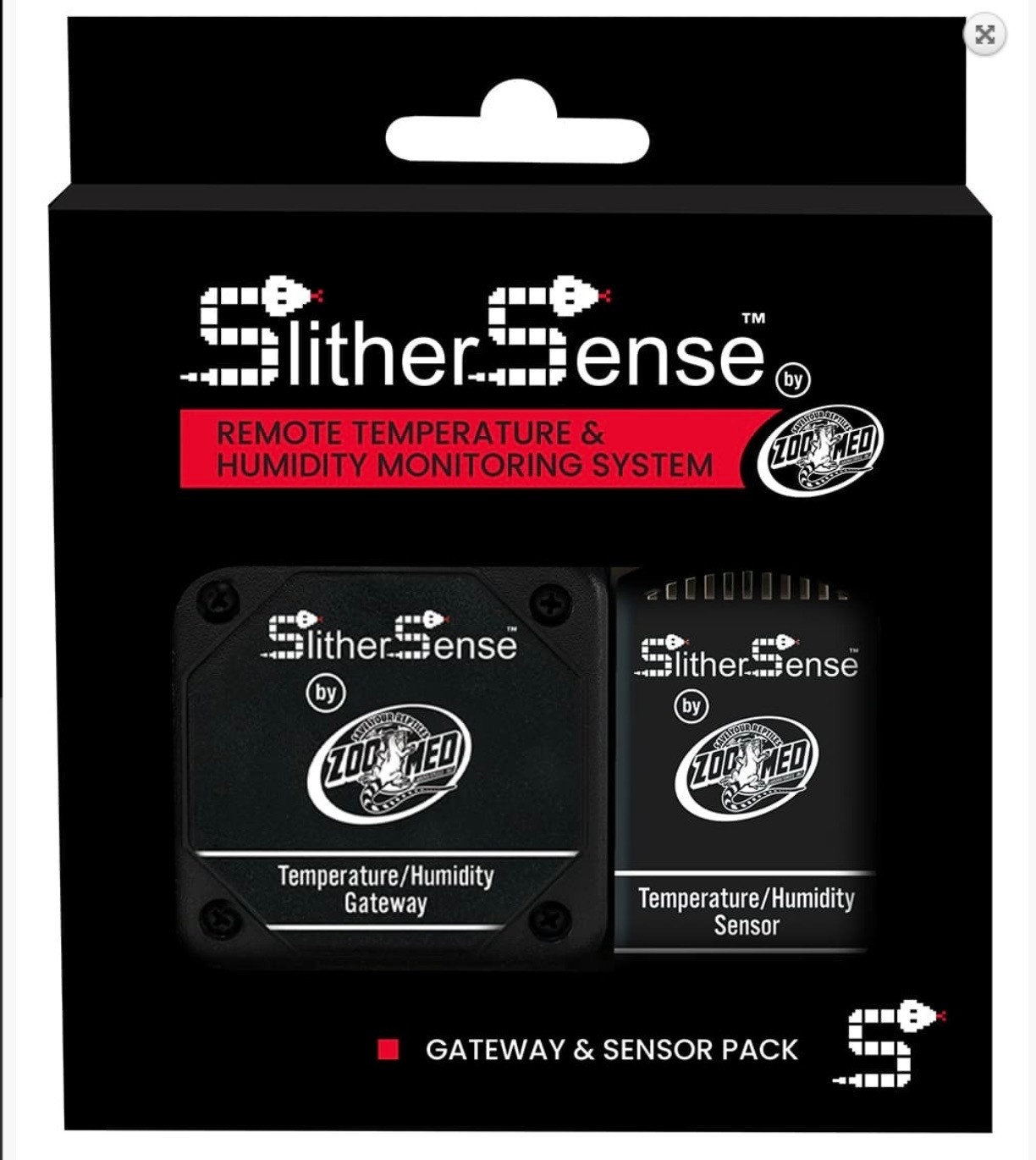 Zoomed ZOOMED RT-50 Système de surveillance à distance de la température et de l'humidité SlitherSense