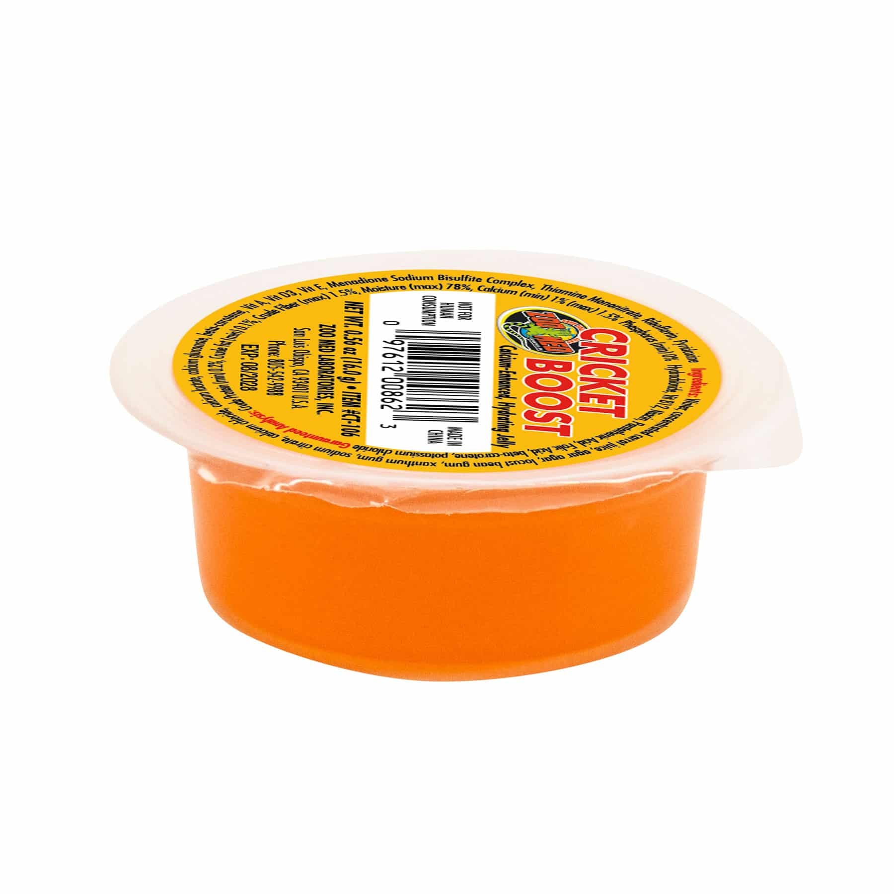 ZOO MED 78402 Coupes de gelée hydratantes Cricket Boost