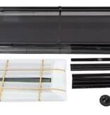 ReptiZoo ReptiZoo Terrarium Glass (Flat Packed) - Sliding Doors 2 120 x 45 x 45 cm (48" x 18" x 18") (Cable Pass / Screen