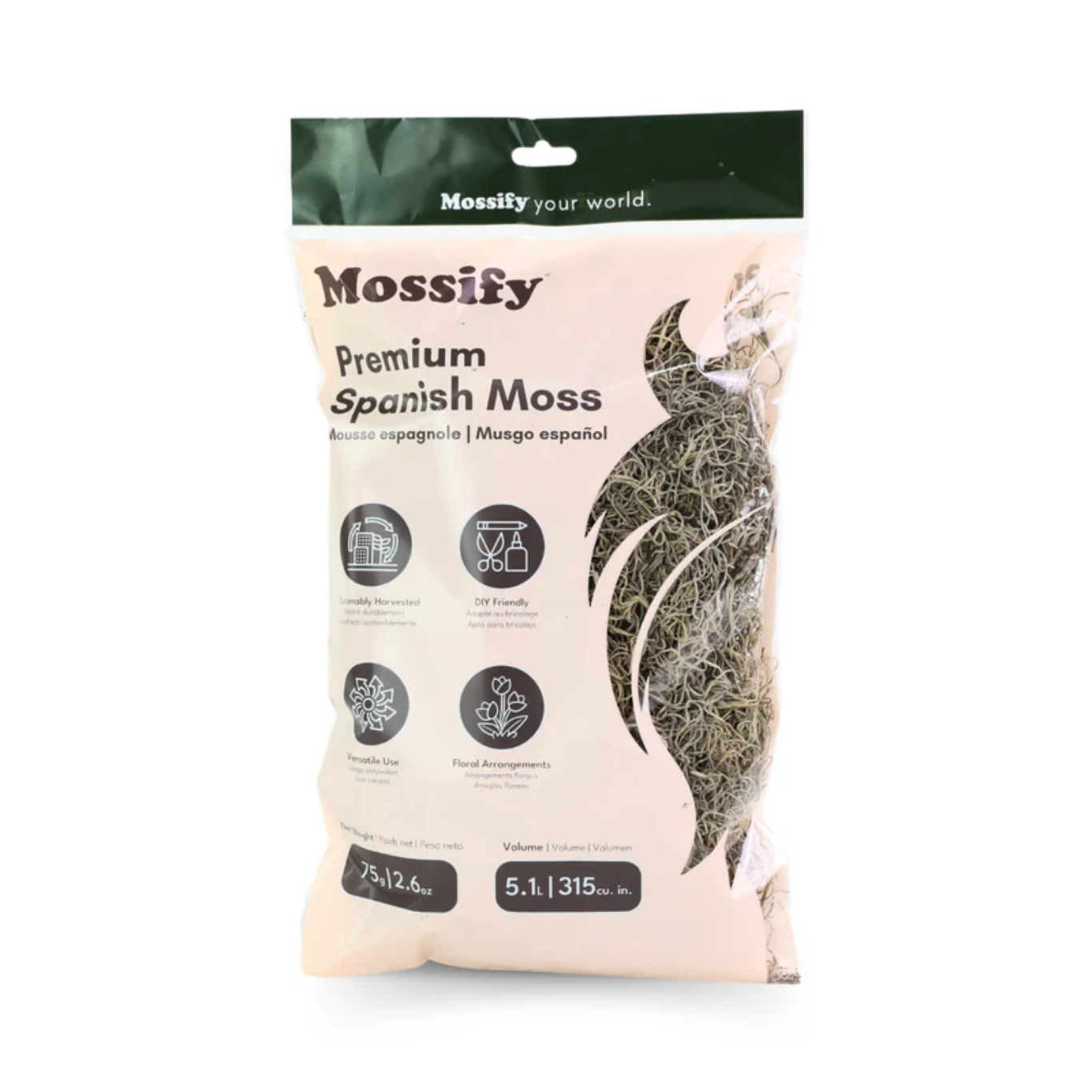 Mossify Premium Spanish Moss