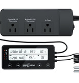 ReptiZoo ReptiZoo Reptile 2-Thermostats & 1-Timer Control