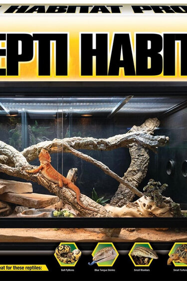 Zoomed ZOOMED NT-120 Terrarium  ReptiHabitat™ PRO 120  48x24x24’’