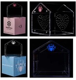 Tarantula Cribs Habitat pour mygales – Tarantula Kat Special Canopy Mini – 4 X 4 X 4 po