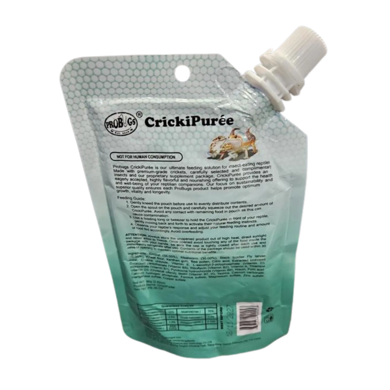 ProBugs PROBUGS PB119 CrickiPurée sac de 80 gr