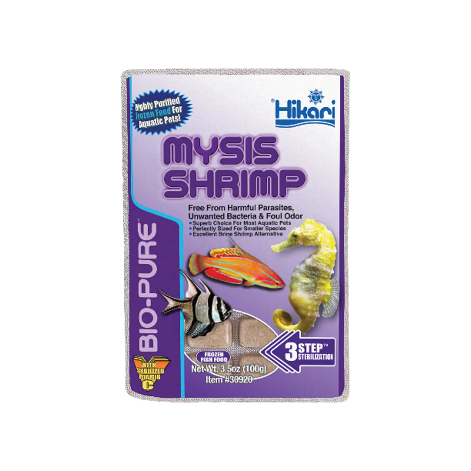 Hikari Mysis Shrimp Cube 3.5 Oz.