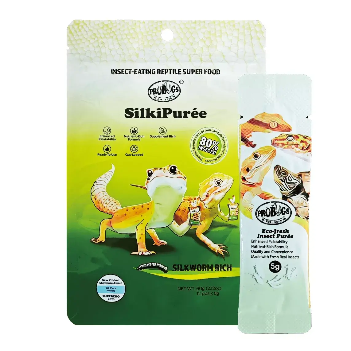 ProBugs PROBUGS PB116 SilkiPurée Bâtons 5 Gr (Paquet De 12)