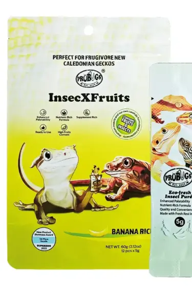 ProBugs PROBUGS PB128 InsecXFruits Banane Bâtons 5 Gr (Paquet De 12)