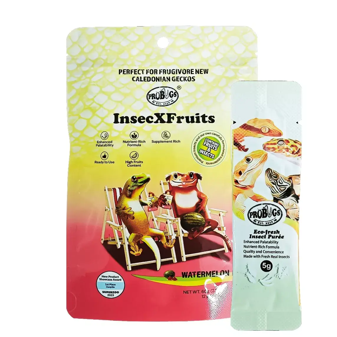 ProBugs InsecXFruits Watermelon Sticks 5 Gr (Pack of 12)