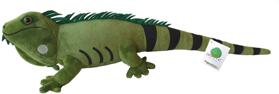 Magazoo 2163 Iggy l'iguane en peluche, 23 po
