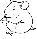 Magazoo Frozen adult hamster