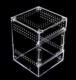 Tarantula Cribs TARANTULA CRIBS  - Maison dans les arbres moyenne 'Switch' - Dos transparent - 6 X 6 X 8 po