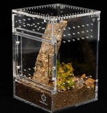 Tarantula Cribs TARANTULA CRIBS  - Maison dans les arbres moyenne 'Switch' - Dos transparent - 6 X 6 X 8 po
