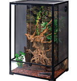 ReptiZoo REPTIZOO RZ-RK242448 Terrarium démontable à portes battantes 24 x 24 x 48 po