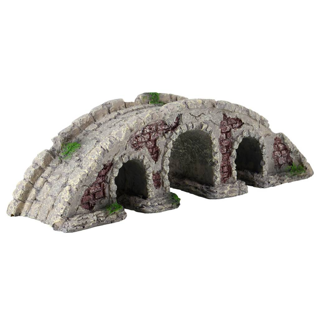 Treasures underwater Stone bridge