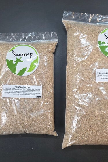 La Swamp LA SWAMP W-BOOST Premium substrate & food for worms
