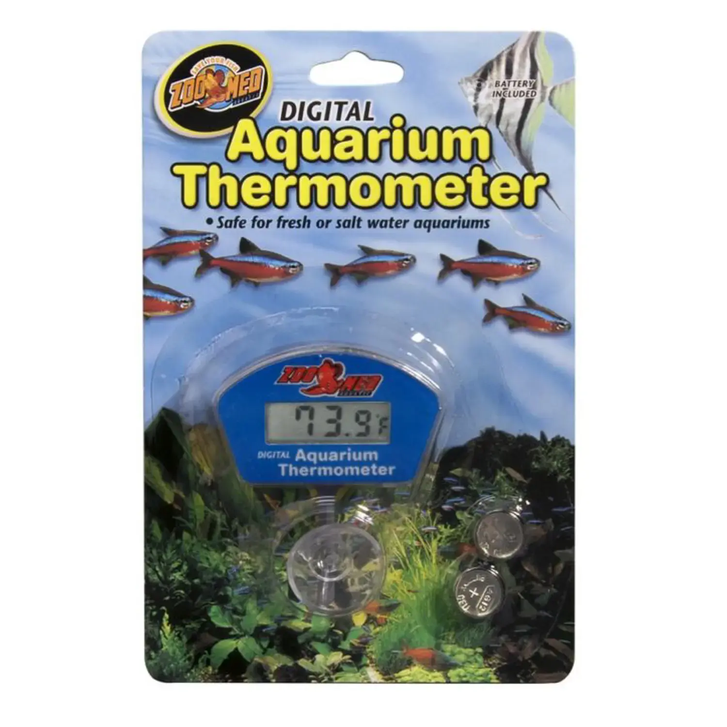 Zoomed ZOO MED TH25 Thermomêtre Numérique Pour Aquariums