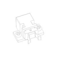 Exoterra Complete Push Latch Assembly Kit for Single Door Pro Terrarium and Pro Paludarium (2X)