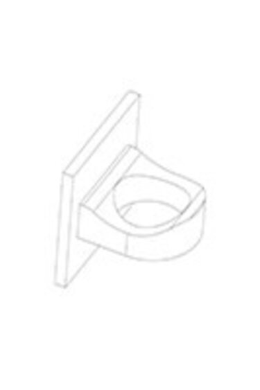 Exoterra EXO TERRA PT4936 Ensemble de supports adhésifs pour cadenas