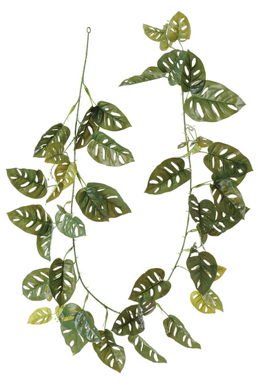 Magazoo Artificial Monstera andansonii with a realistic feel, 72″