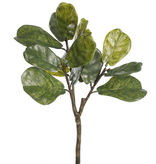 Magazoo Artificial Ficus lyrata, 25″