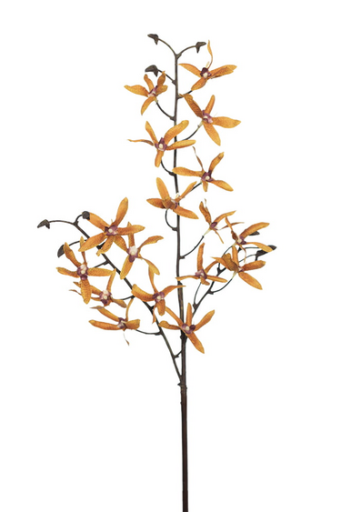 Magazoo Orchidée dendrodium jaune artificielle, 30″