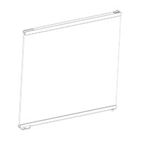 Exoterra EXO TERRA Porte de rechange en verre pour paludarium professionnel